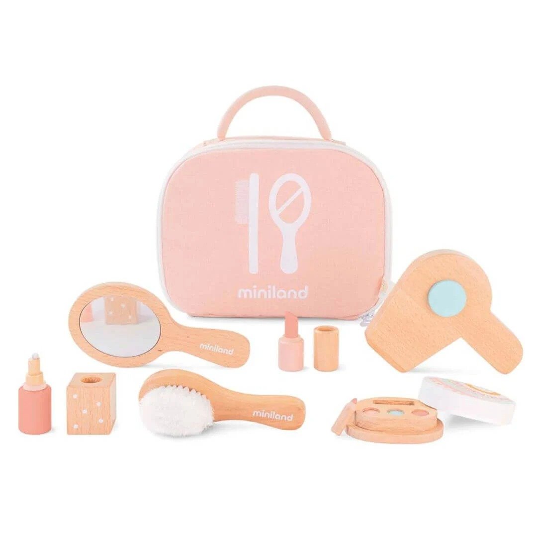 imgi_71_miniland-wooden-doll-beauty-set (1) Wooden Doll Beauty Set - Image 1